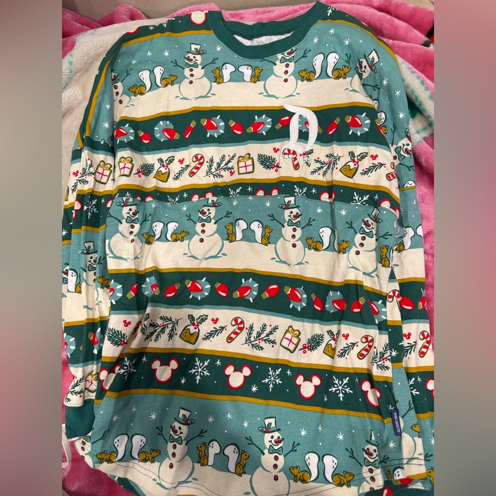 Christmas disneyland spirit jersey